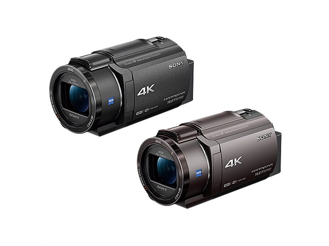 ソニー、新開発レンズやセンサー採用の4Kハンディカム「FDR-AX55/40