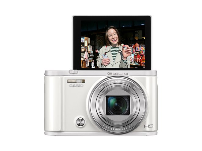 カシオ、スマホ連携対応の光学12倍ズームデジカメ「EXILIM EX-ZR3100