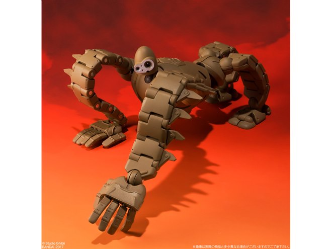 格納ポーズもできる“天空の城ラピュタ”の「ロボット兵」フル可動