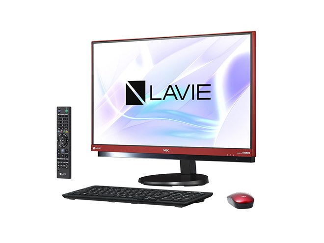 NEC、23.8型液晶一体型「LAVIE Desk All-in-one」の2017年夏モデル