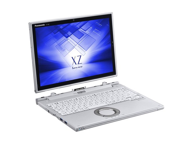 パナソニック、「Let's note」シリーズ初の12型着脱式ノート「XZ6