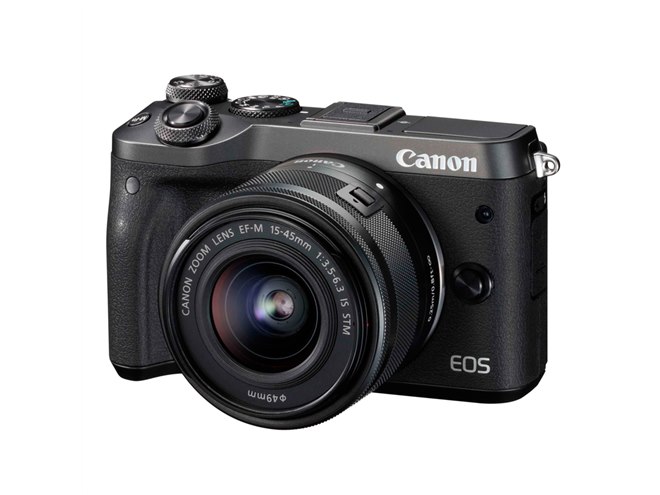 キヤノン、デュアルピクセル CMOS AF搭載のミラーレスカメラ「EOS M6