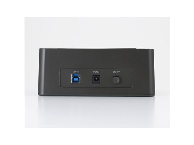 ロジテック、エラースキップ機能搭載の2BAYスタンド型HDD