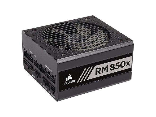 Corsair、小型化した850W高耐久電源ユニット「RMx Series RM850x