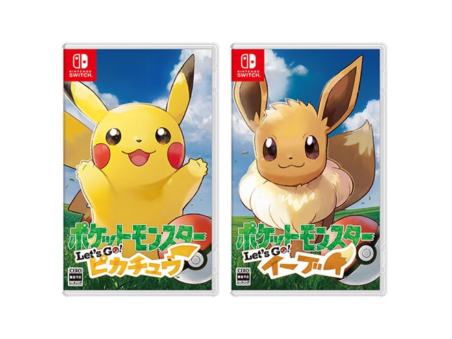 Pokemon GO」とつながる「ポケットモンスター Let's Go! ピカチュウ