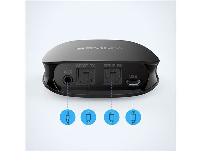 Anker、Bluetooth 5.0対応のトランスミッター＆レシーバー「Anker