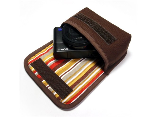 ソニー1型コンデジ「RX100 VI」向け、かさばらない布製ケースが発売