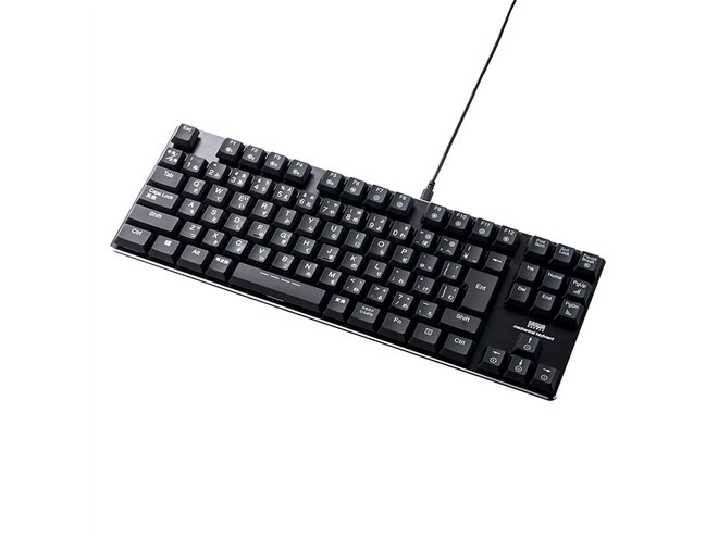 サンワ、青軸と赤軸が選べるメカニカルキーボード - 価格.com