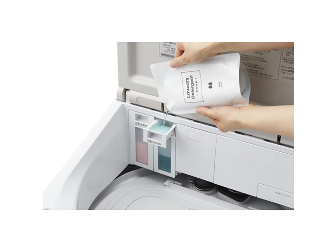 パナソニック、液体洗剤・柔軟剤を「自動投入」できる縦型洗濯機3機種