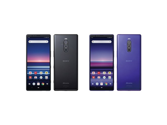 ドコモ、21:9の4K有機ELや3眼カメラ搭載のソニー「Xperia 1」発売日