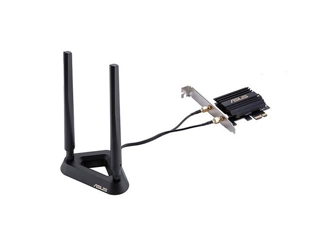 ASUS、Wi-Fi 6とBluetooth 5.0に対応したPCIe接続の無線LAN子機「PCE