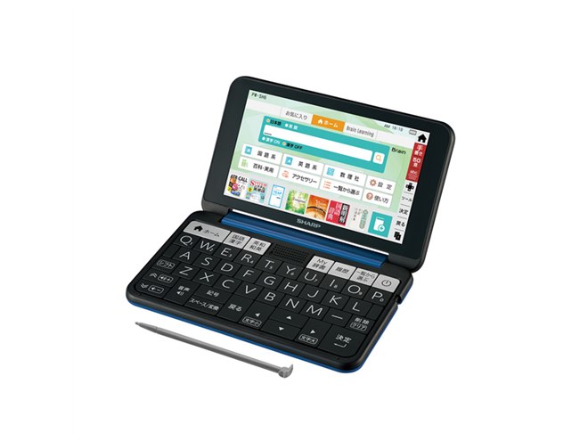 シャープ、多くの高校で活用される英文法書を搭載した電子辞書「PW-SS6