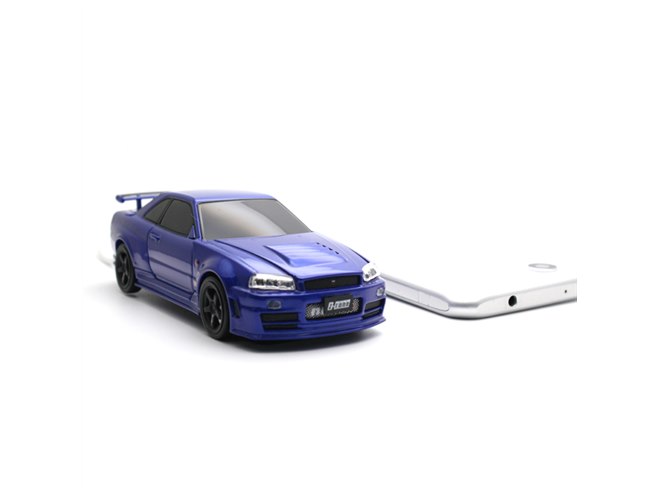 日産スカイラインGT-R R34型」がモチーフの4500mAhモバイルバッテリー