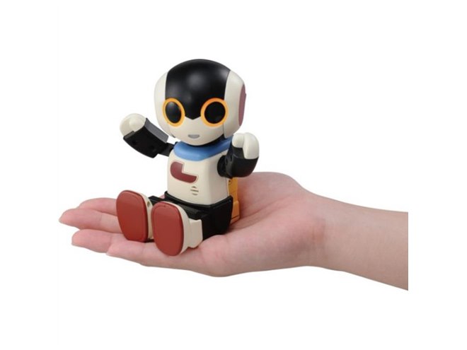 タカラトミー、全長10cmの“手のひらサイズ”ロボット「こっちむいて