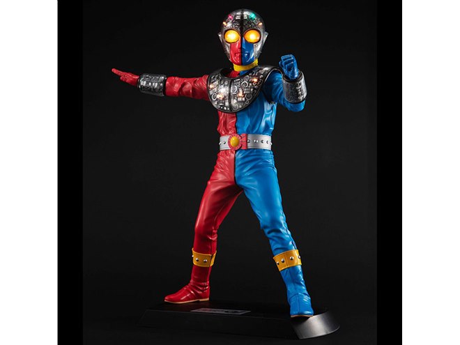 メガハウス、全高約400mmのフィギュア「Ultimate Article キカイダー01
