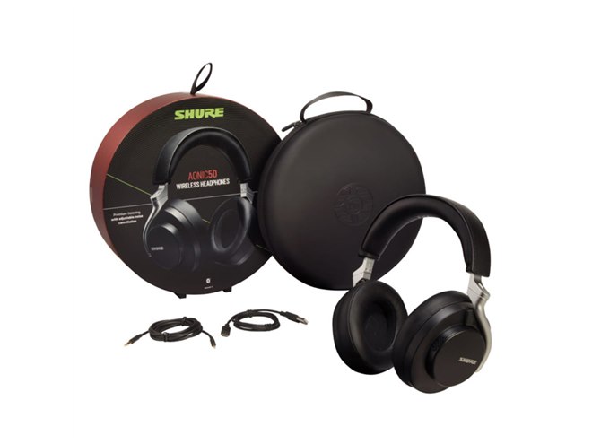 Shure初のNCワイヤレスヘッドホン「AONIC 50」が5/14発売 - 価格.com