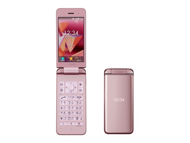 ソフトバンクとワイモバイル、折りたたみケータイ「DIGNO ケータイ3