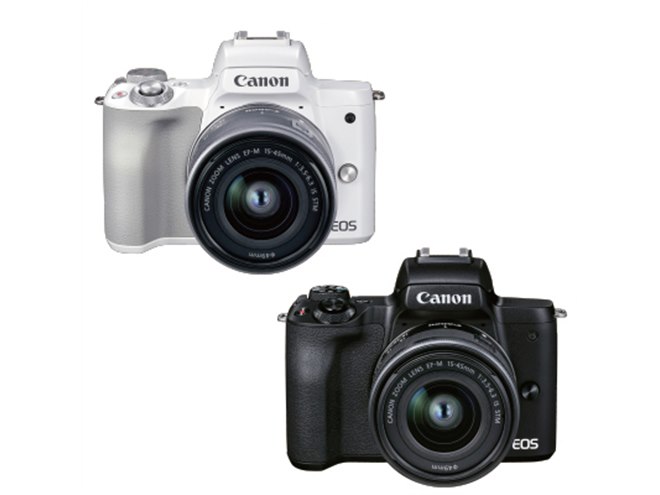 キヤノン、エントリーユーザー向けミラーレスカメラ「EOS Kiss M2