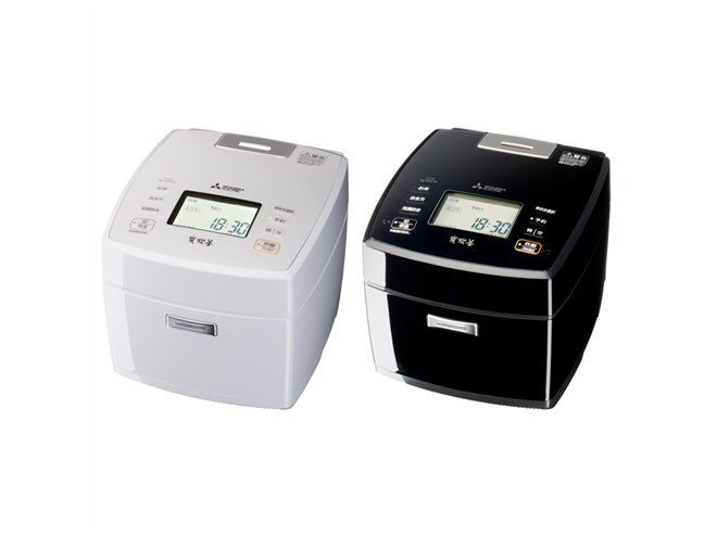 三菱電機、「冷凍用」「長粒米」など新モード搭載の炊飯器「本炭釜 NJ