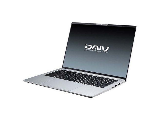 DAIV、985gでマグネシウムボディを採用した14型ノートPC「DAIV 4P