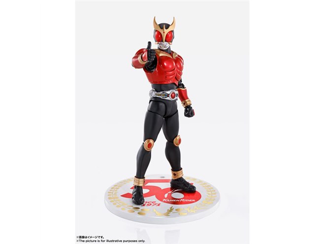 真骨彫製法「仮面ライダークウガ マイティフォーム」にライダー生誕50