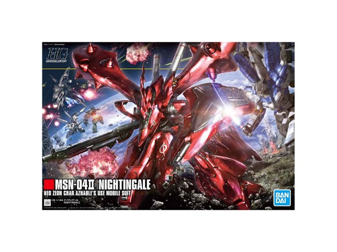 ガンプラ「HGUC 1/144 ナイチンゲール」が本日7/22発売、7,700円