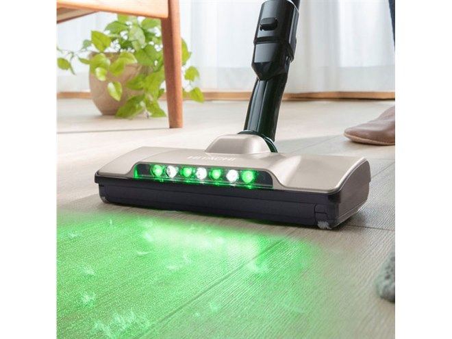 日立、ごみくっきりライト搭載の「パワーブーストサイクロン PV-BH900J