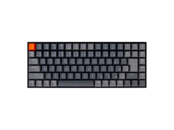 メカニカルキーボード「Keychron K2」RGBライト/White LED搭載モデルを