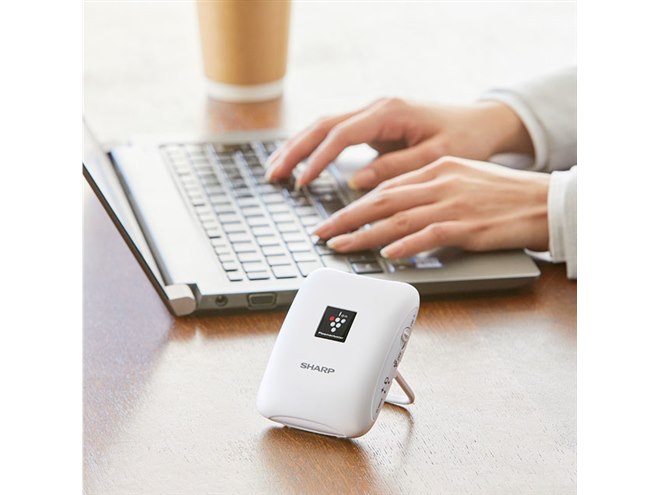 シャープ、モバイルタイプのプラズマクラスターイオン発生機「IG-NM1S
