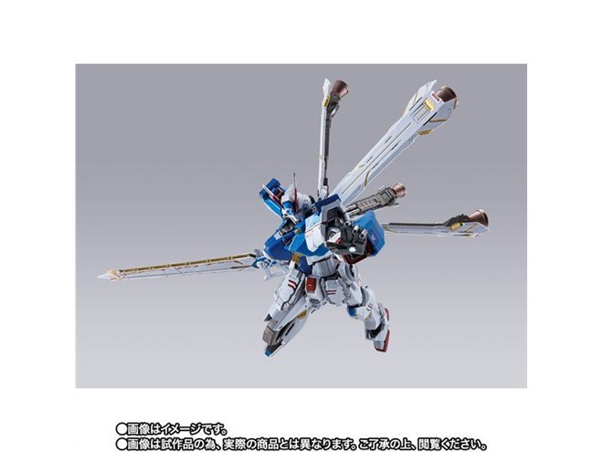 28,600円、“碧き第三の海賊”クロスボーン・ガンダムX3がMETAL BUILD