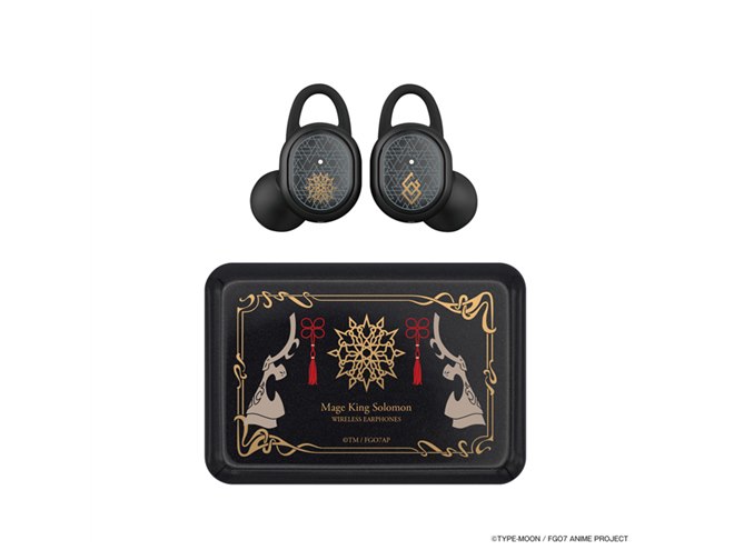オンキヨー、「Fate/Grand Order」魔術王ソロモンのコラボイヤホンを