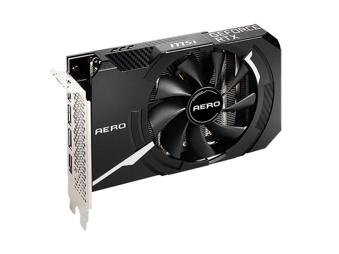 MSI、ショートサイズ基板を採用した「GeForce RTX 3060」搭載ビデオ