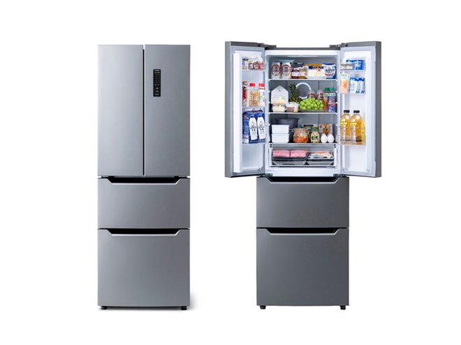 アイリスオーヤマ、2つの冷凍室を搭載した320L冷蔵庫「IRSN-32A」本日