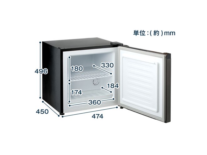 MAXZEN、冷蔵モードを搭載した容量31Lのセカンド冷凍庫「JR031ML01