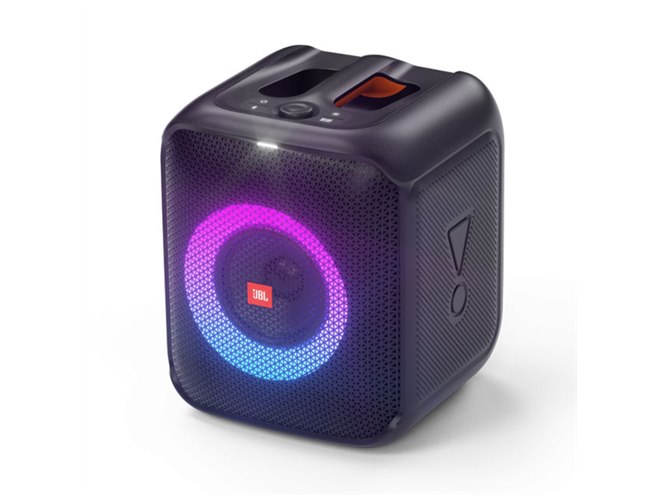 JBL、IPX4防水のキューブ型Bluetoothスピーカー「PartyBox Encore