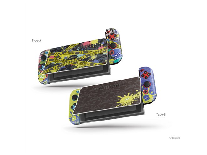 スプラトゥーン3」デザインのNintendo Switch用アクセサリーが予約開始