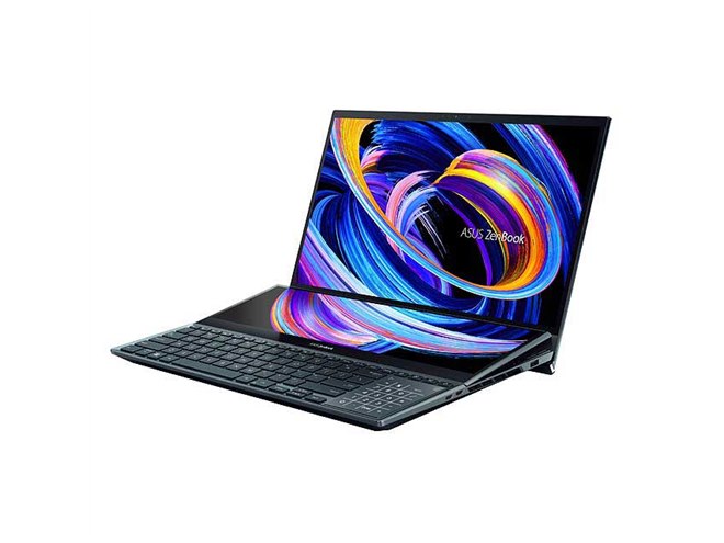 ASUS、第12世代Coreを採用した2画面ノートPC「Zenbook Pro Duo 15 OLED