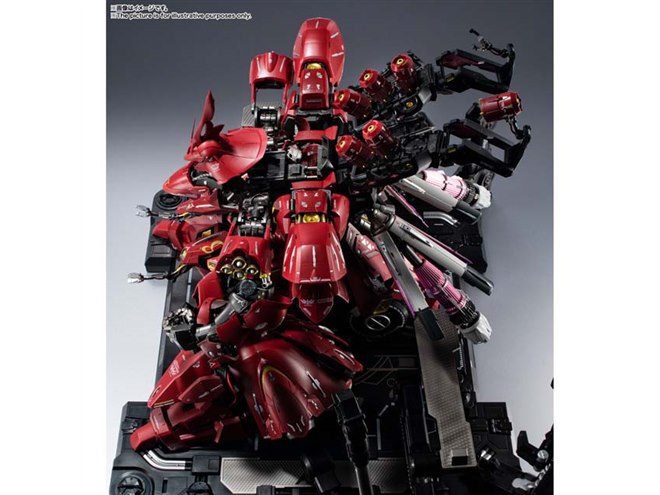 バンダイ、「METAL STRUCTURE 解体匠機 MSN-04 サザビー」本日8/2から