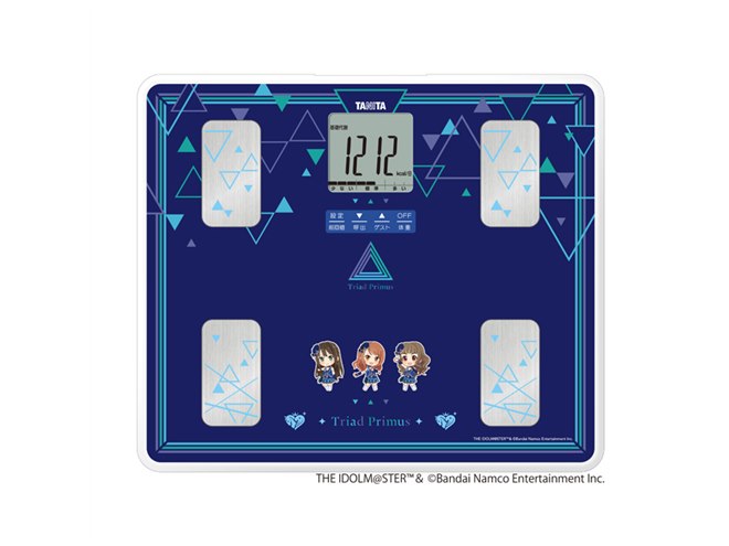 タニタ、「アイドルマスター シンデレラガールズ」コラボの音声体組成