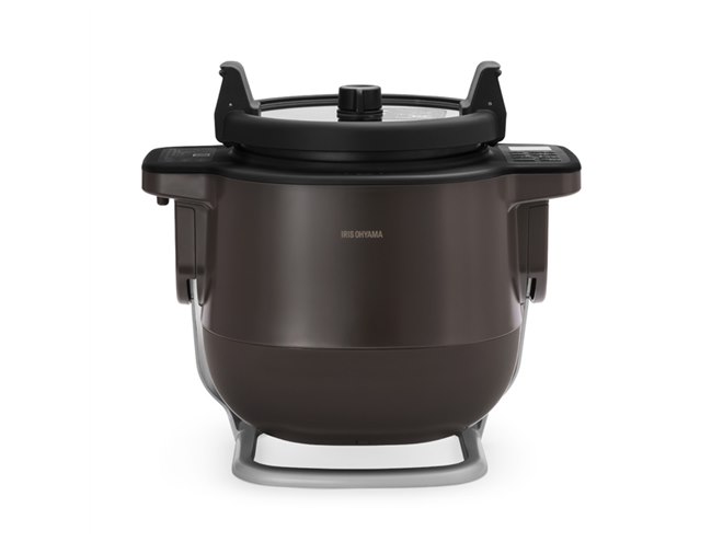 アイリスオーヤマ、内なべが自動回転する「自動かくはん式調理機 CHEF