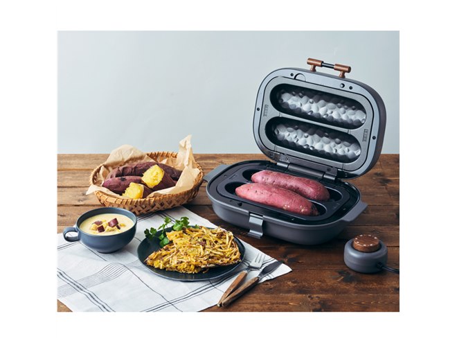 ドウシシャ「焼き芋メーカー」がリニューアル、アナログタイマー搭載