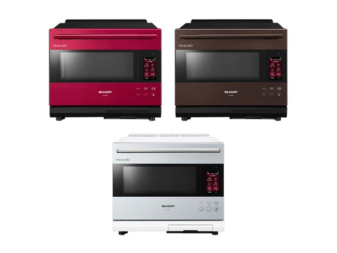 シャープ、「ヘルシオあたため（おいしさ復元）」搭載の30Lオーブン