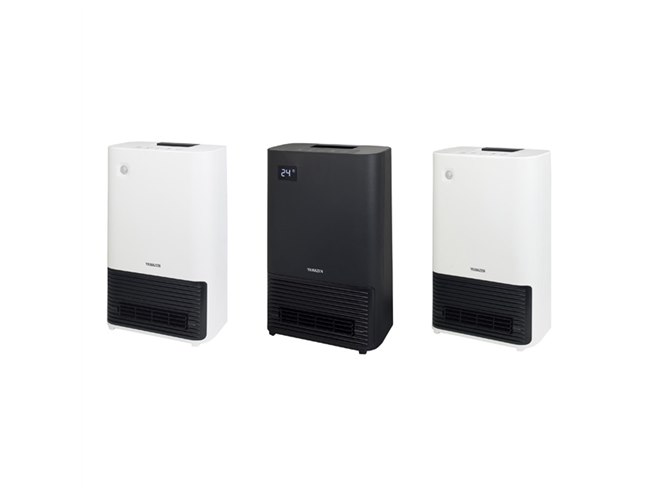 山善、人感/温度センサー付きの「DSF-VS12」などセラミックファン