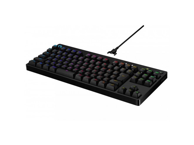 ロジクール、「PRO ゲーミングキーボード」のリニア/クリッキーを