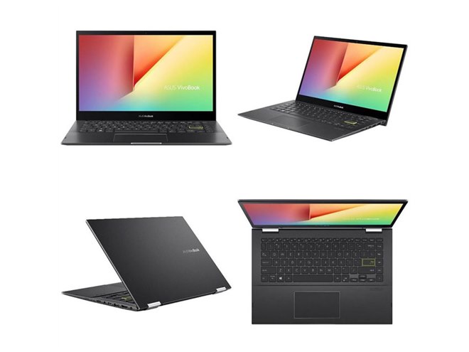 ASUS、フリップタイプの14型ノートPC「ASUS VivoBook Flip 14 TP470EA