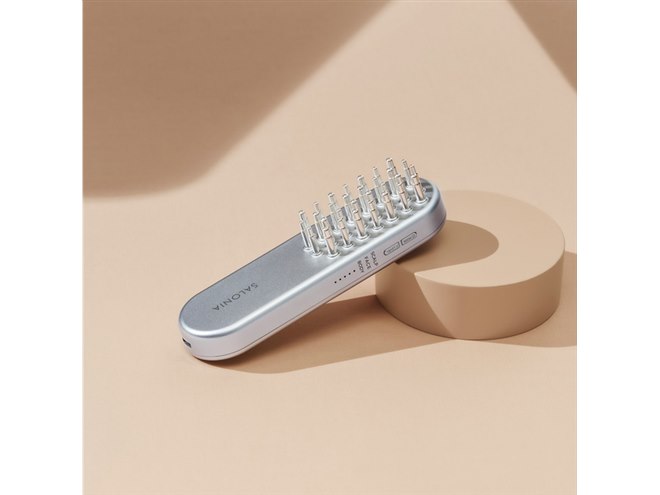 SALONIA、“独自のEMS周波数で全身ケア”する美顔器「EMSリフトブラシ