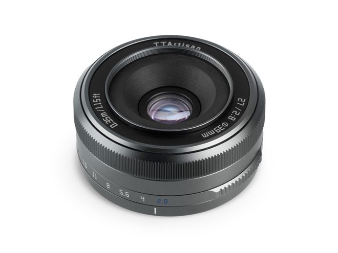 TTArtisan、富士フイルムX用単焦点「AF 27mm f/2.8」に“チタンブラック