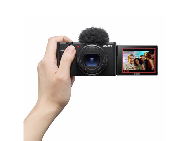 ソニー、18-50mm相当ズームレンズ搭載のVlog撮影向けカメラ「VLOGCAM