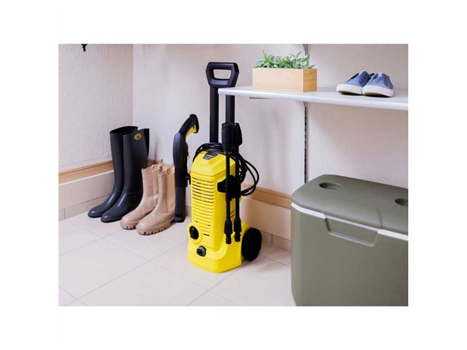 ケルヒャー、「K2」を軽量化してリニューアルした家庭用高圧洗浄機「K2
