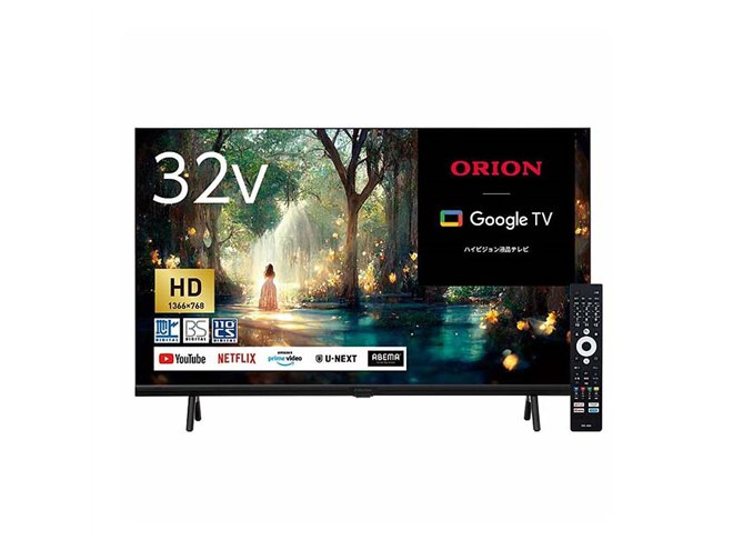 ORION、USB HDD録画が可能な「4K対応・FHD・HDスマートテレビ」 - 価格.com